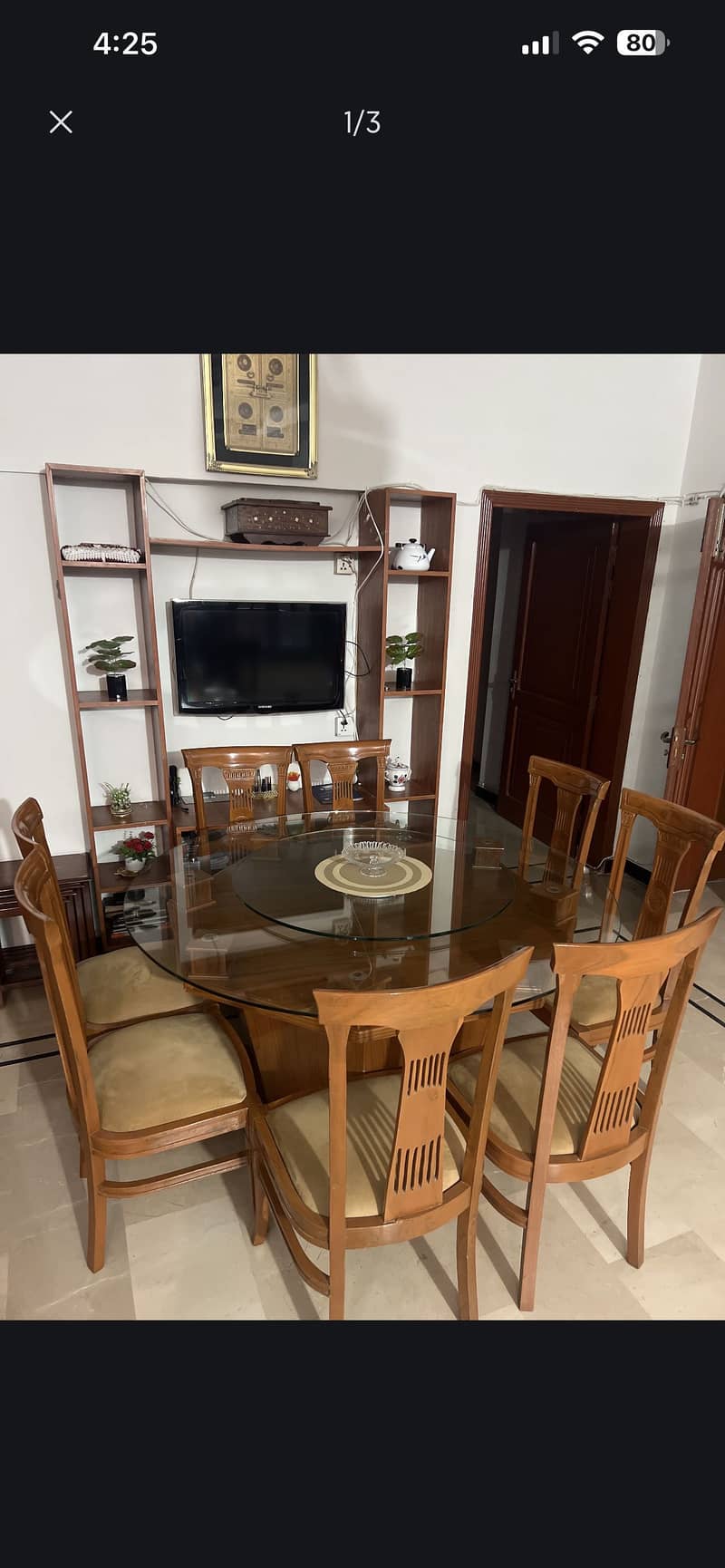 Moving dining table 1