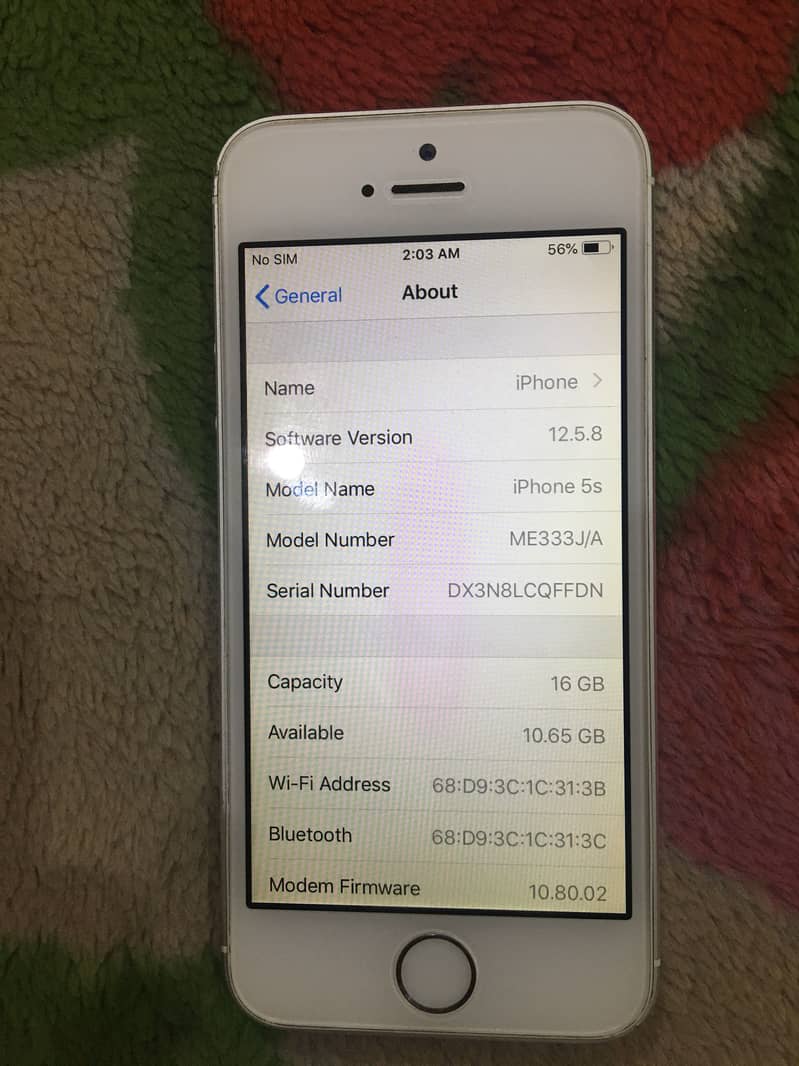 Apple iPhone 5s 7