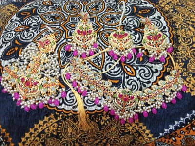 Beautiful Fancy Artificial Jewellery Set | Party Wear
