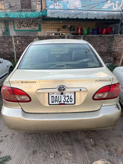 Toyota Corolla 2.0 D saloon converted 2007