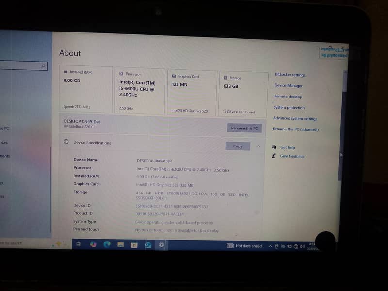 hp core i5 0