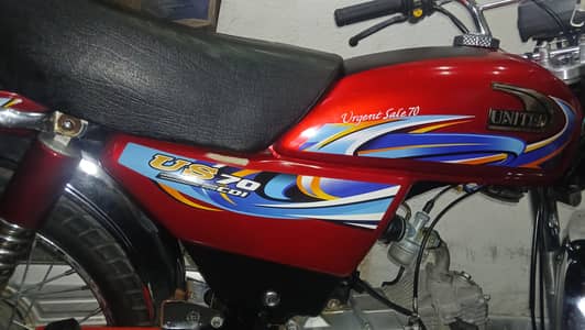 United 70cc 2024 lush condition bike
