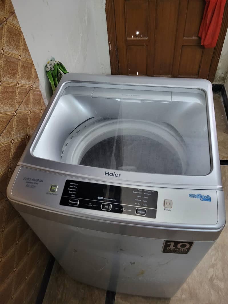 haier automatic washing machine 5