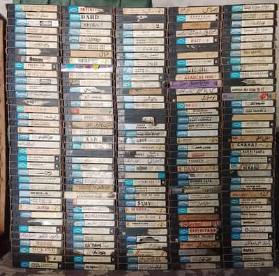 VHS VIDEO CASSETTES