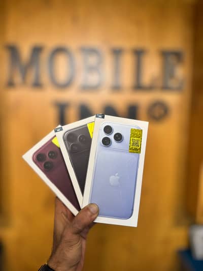 Box Pack Apple Iphone 18 Pro 256GB All Colors PTA Approved Ready Stock