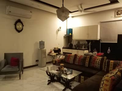 Lower locked Sami furnished upper portion available for Rent in hbfc housing society near dha phase 5