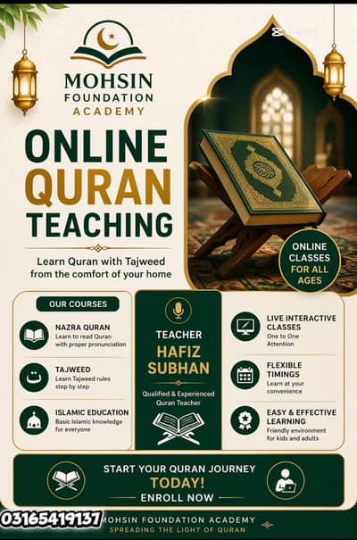 Quran teacher