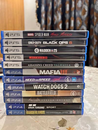 All ps5 and ps4 games for sale all games in working some in brand new