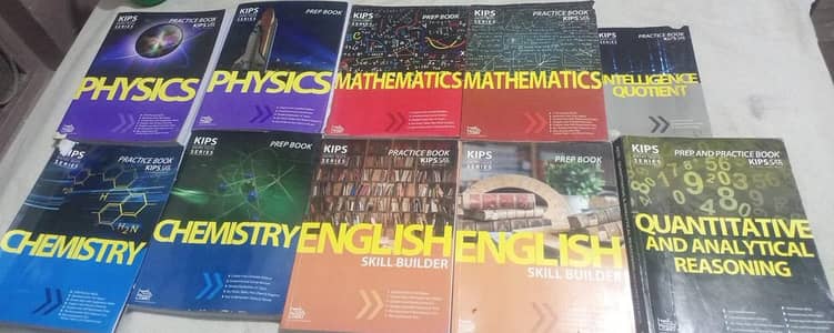 Entry test books for Nust NET and UET and other tests like NAT and SAT