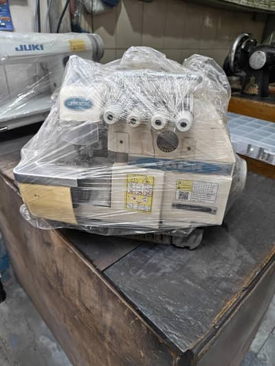 Overlock 747 Jack Brand With Table Stand Complete Accessories