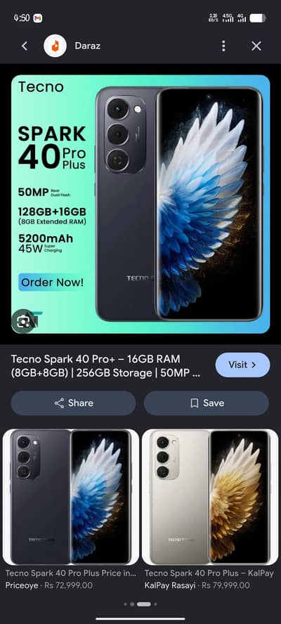 Tecno Spark 40 Pro Plus