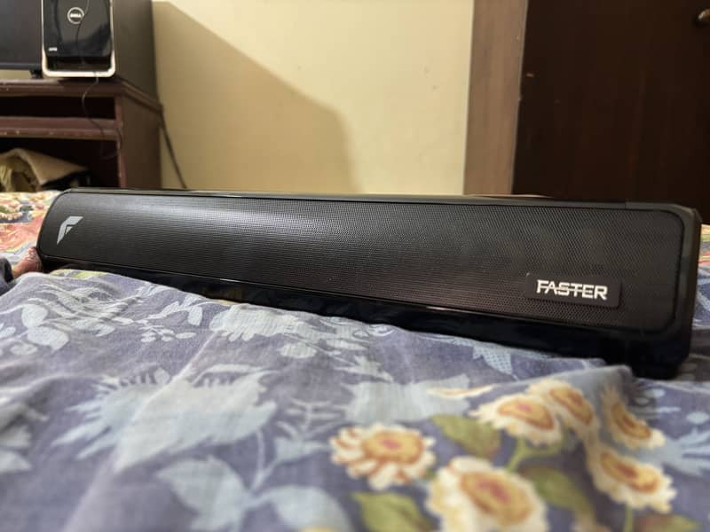 Faster Speaker Bar 2