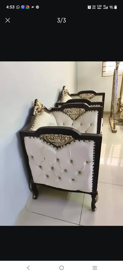 5 seater pure shesham wood excellent condition