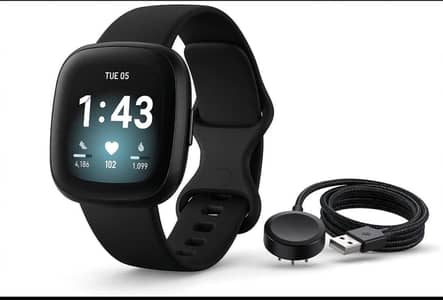 Fitbit versa 3 watch. Condition 10.9 Charger included