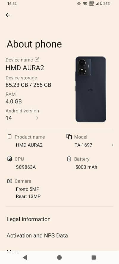 HMD Aura 2