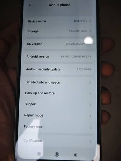 Xiaomi Redmi 13c