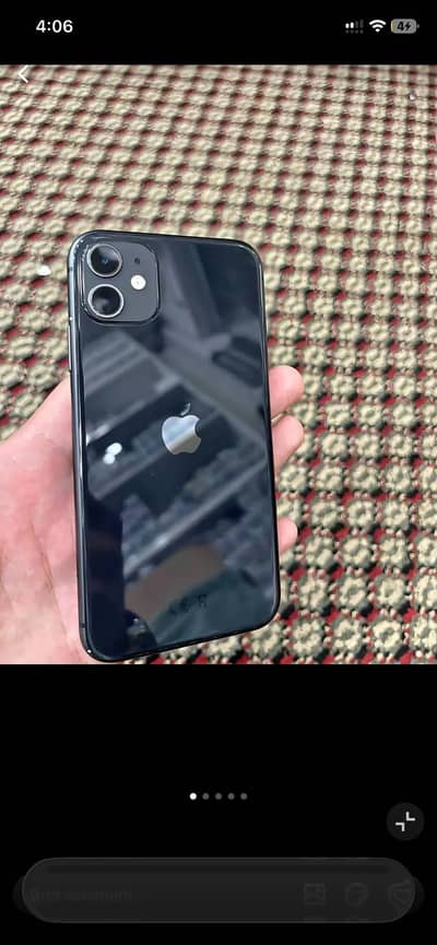 I phone 11 better 73 Pta approved one sim /one sim E pta approved