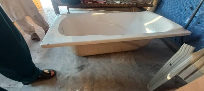 new tub not used