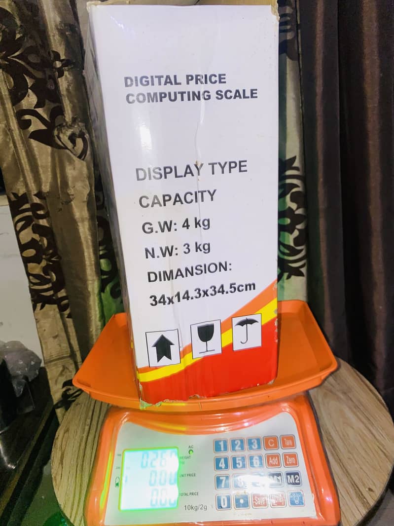 Digital weight scale 6