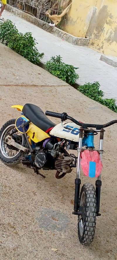 mini trail bike good condition kits
