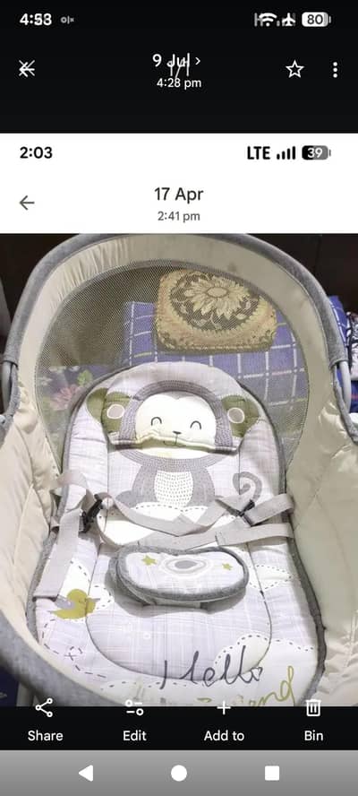 baby electric swing