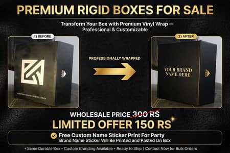 premium rigid perfume gift box
