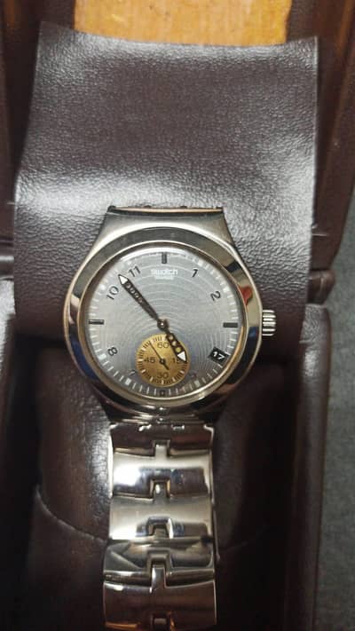 Mens watch Original Swatch Irony Swiss Made V8 Men's Watch