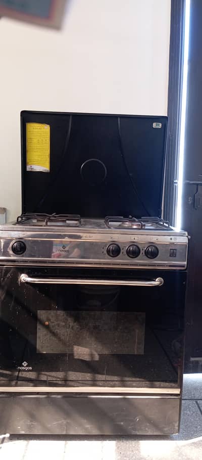 Cooking range or sale Nasgas 3 burner