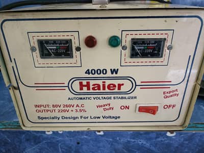 4000 W stabilizer