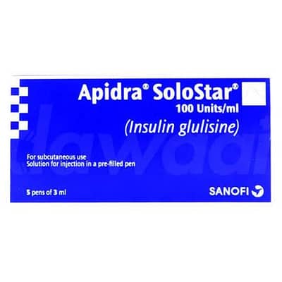 Apidra solostar insulin pen