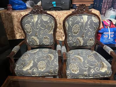 sofa chairs, chiniote wood
