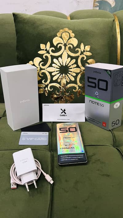 Infinix Note 50 16GB RAM / 256GB – PTA Approved