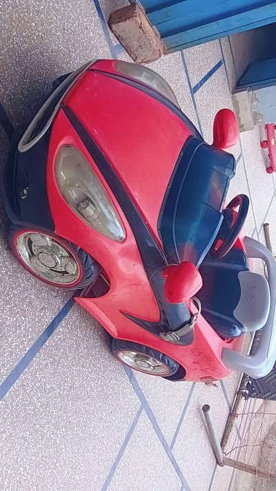 Kids Battery Car For Sale - Red Color - Lahore