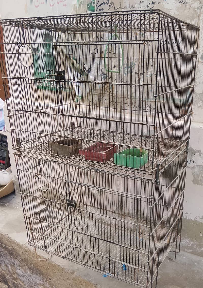 2 portion cage good condition 1