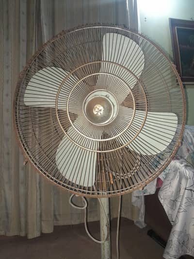 Used Pedestal Fan in Good Working Condition