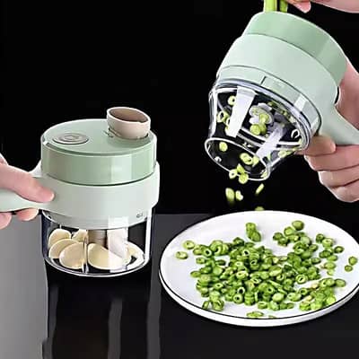 Rechargeable hammer vegetable chopper