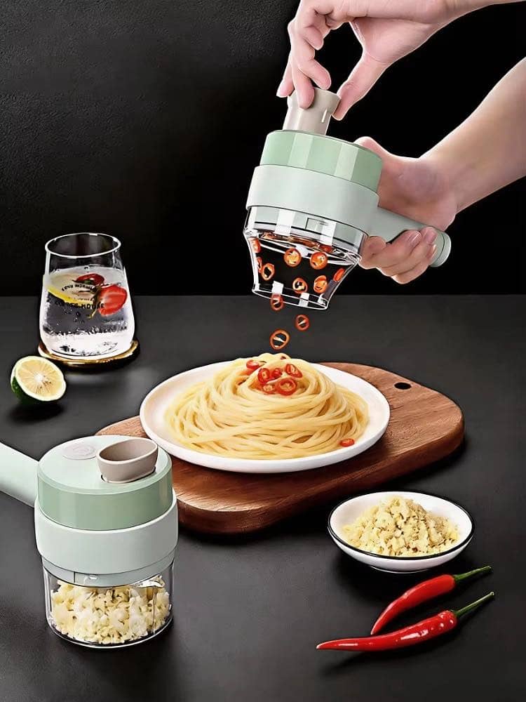 Rechargeable hammer vegetable chopper 2