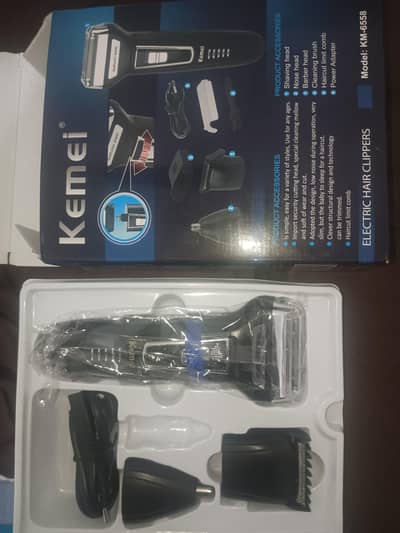 Kemei trimmer 3 in one