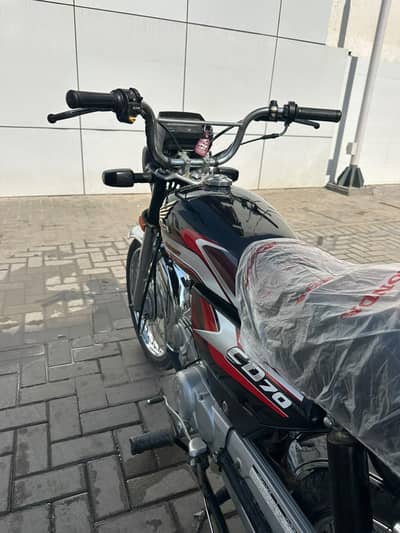 Honda CD 70 2025 Model 10 by 10 condition