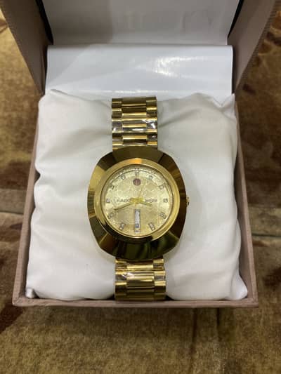 Rado golden watch