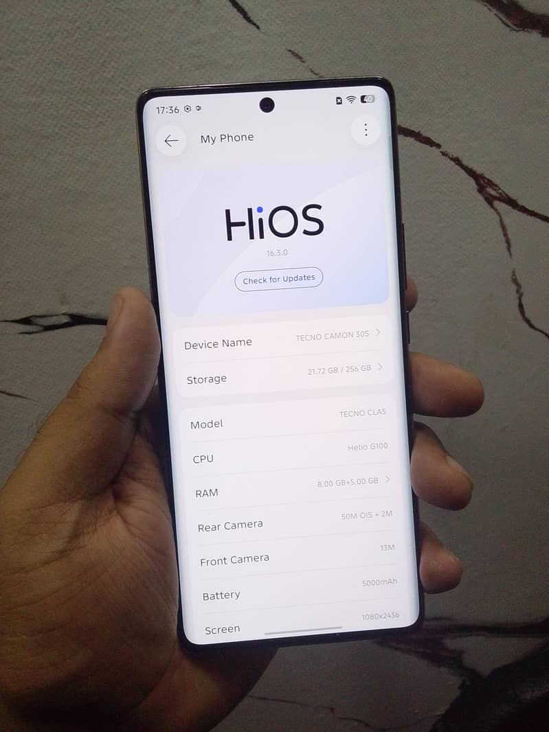 Tecno CAMON 30S 2