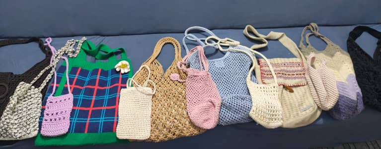 Crochet Bags Collection for Sale