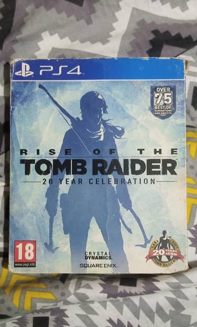 Rise Of Tomb Raider Artbook with Disc PS4