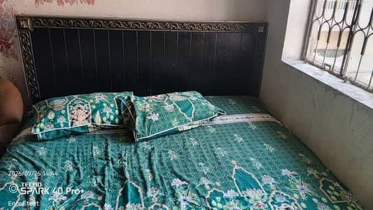 Wooden Double Bed