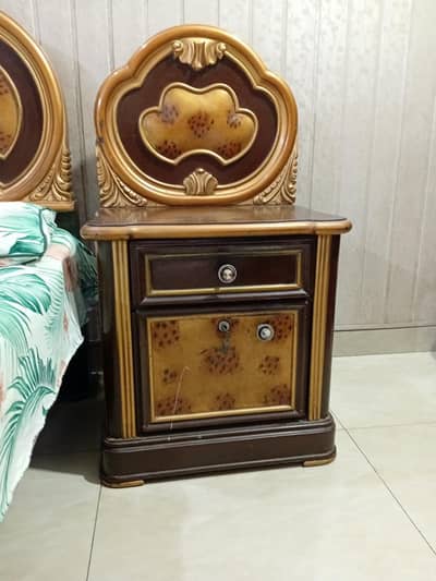 solid wood bed set for sale