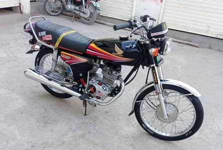 Honda 125 CG bike model 2012 for sale