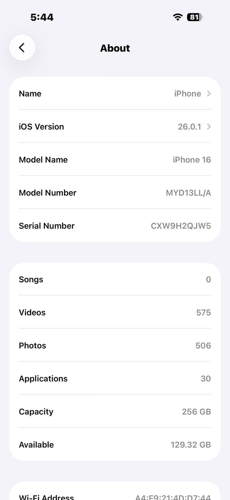 Apple iPhone 16 5