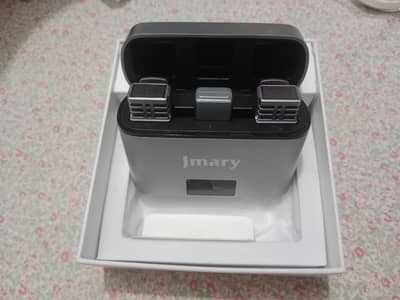 Jmary Dual Wireless Lavalier Microphone System- 20MDistance & Charging