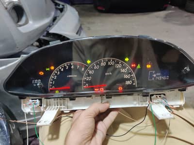 Toyota vitz RPM speedometer