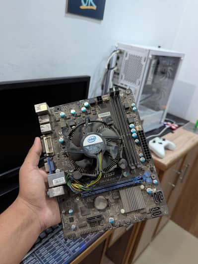 h61 with i5 3470 and cooler
